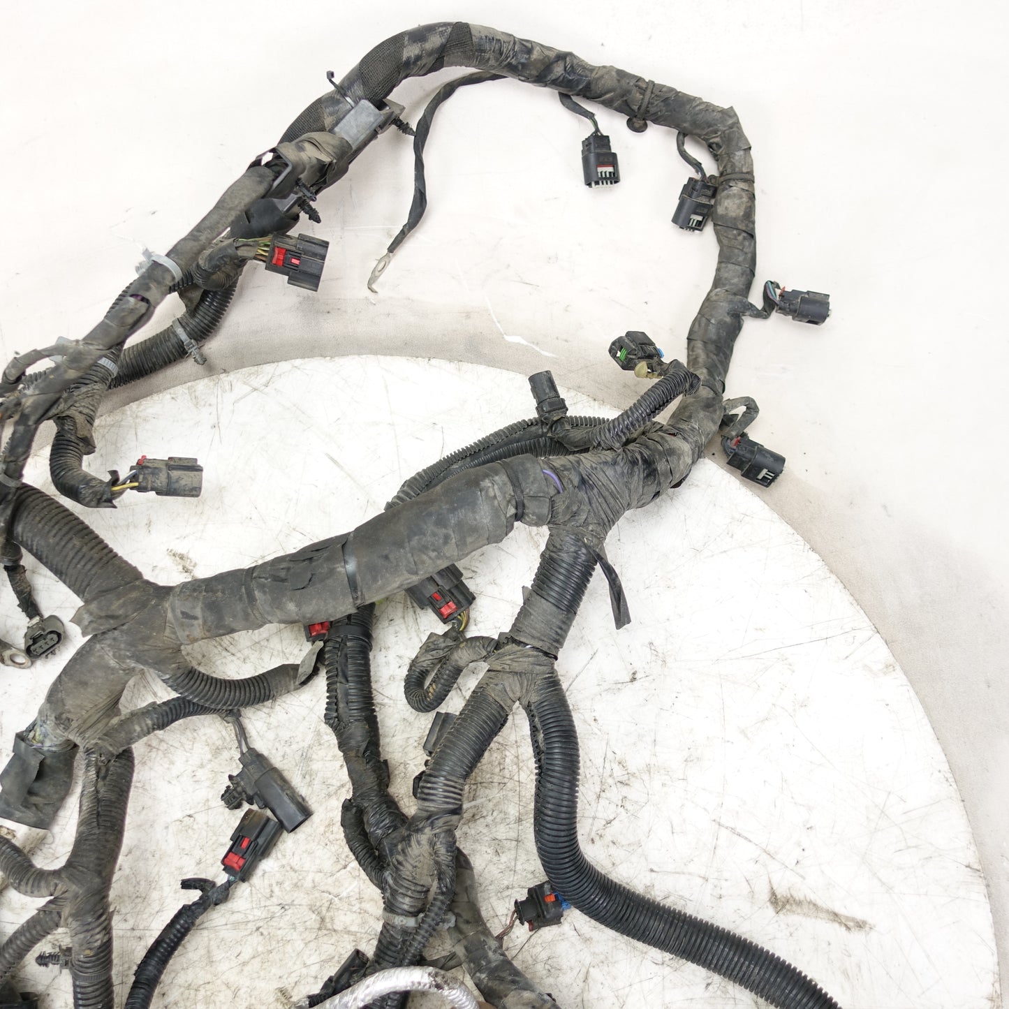 Damage 2019 Silverado Sierra 5.3L Engine Wire Harness Loom