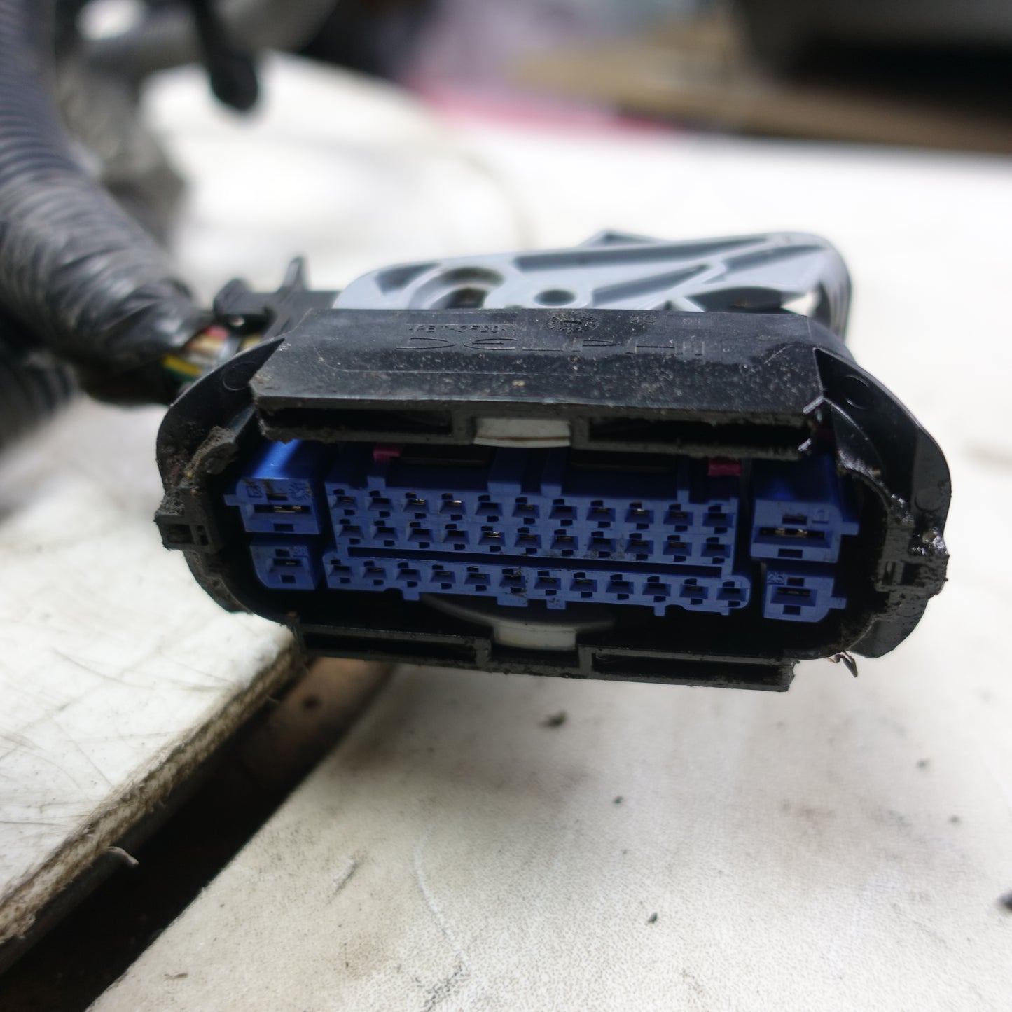 Damage 2019 Silverado Sierra 5.3L Engine Wire Harness Loom