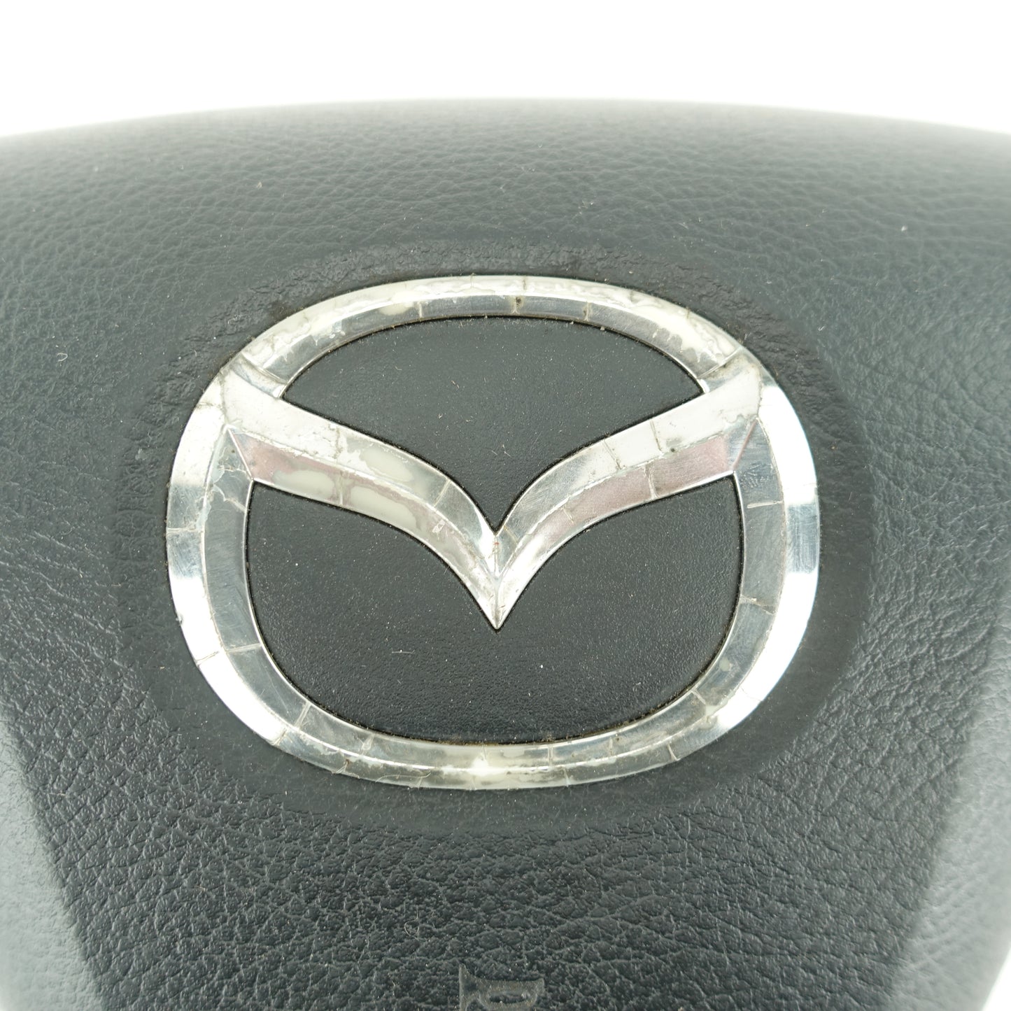 Damage 2010 2011 2012 2013 Mazda 3 Driver Steering Wheel Airbag Air Bag With Wheel Mounted Audio Control Black