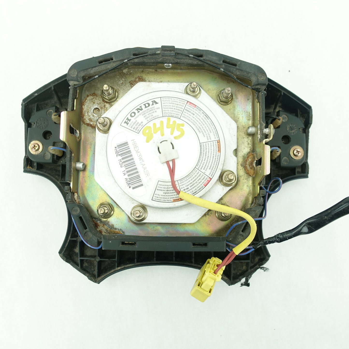 1999 2000 2001 Honda Prelude Steering Wheel Driver Left Airbag Air Bag Black