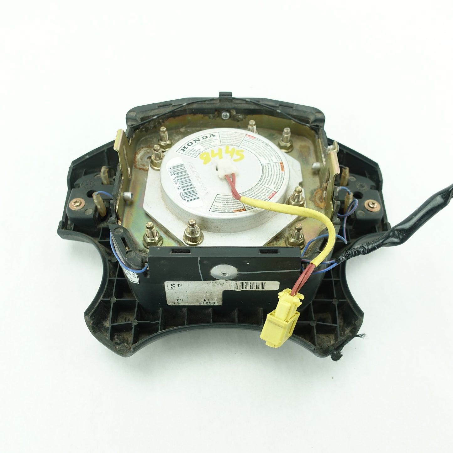 1999 2000 2001 Honda Prelude Steering Wheel Driver Left Airbag Air Bag Black