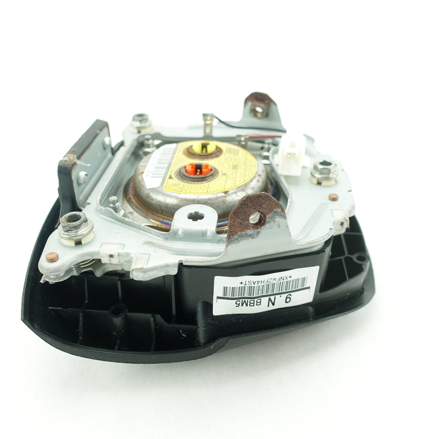 Damage 2010 2011 2012 2013 Mazda 3 Driver Steering Wheel Airbag Air Bag With Wheel Mounted Audio Control Black