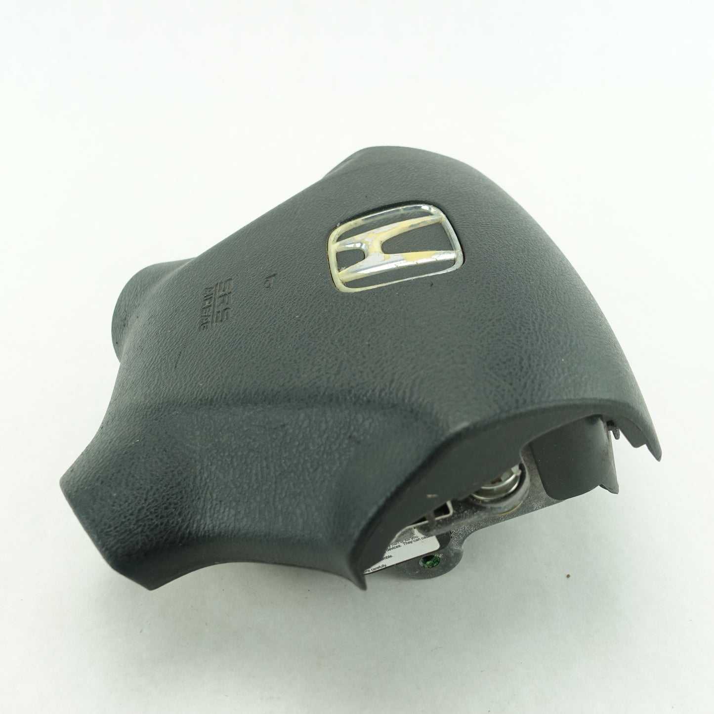 Damage 2006 2007 Honda Accord Sedan 3.0L Steering Wheel Airbag Air Bag Black