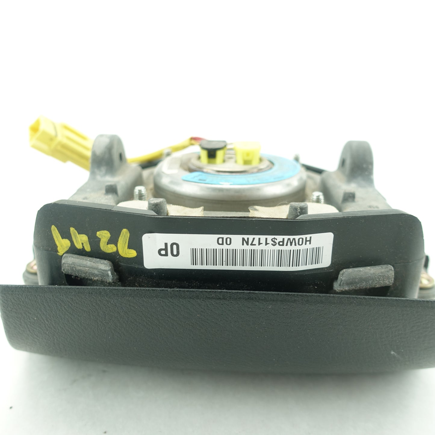 Damage 2006 2007 Honda Accord Sedan 3.0L Steering Wheel Airbag Air Bag Black