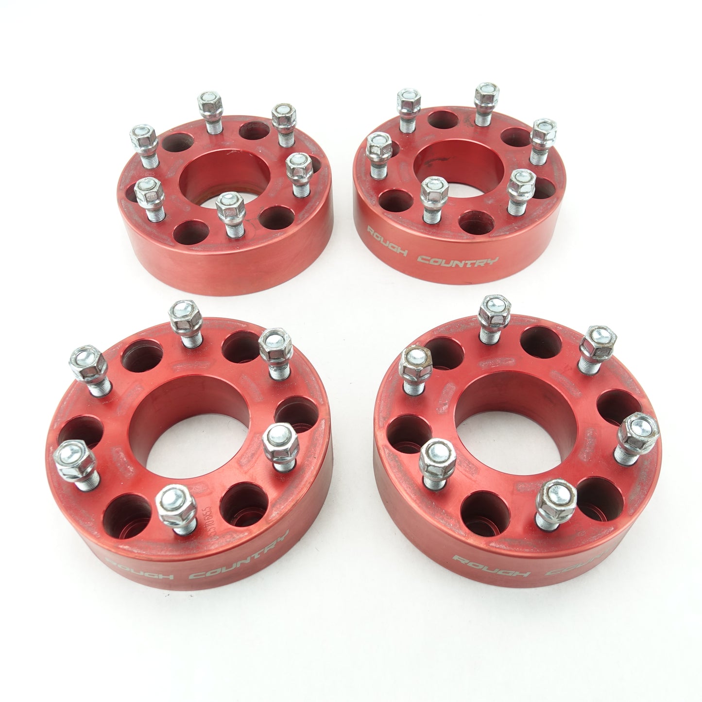 Rough Country 6X5.5 2 Inch Spacers Set of 4 Pulled From 2020 Silverado 1500