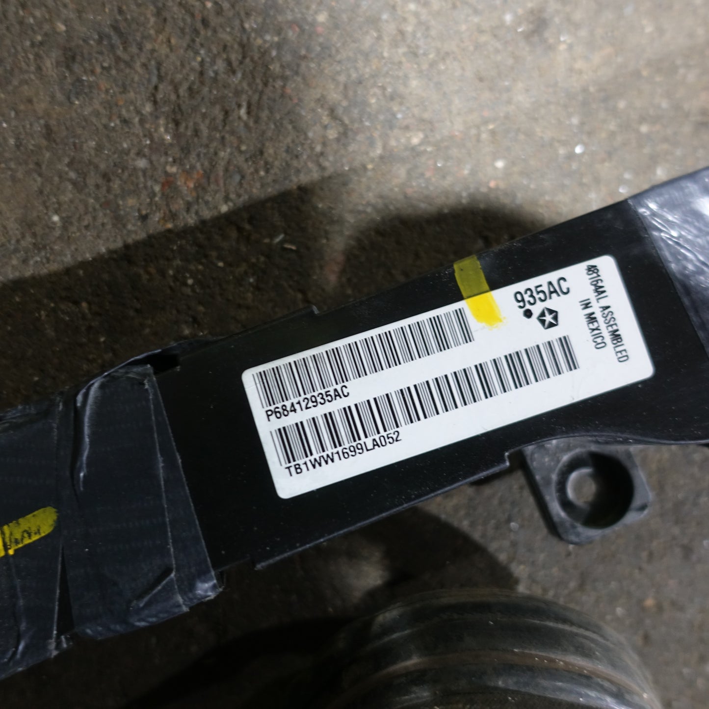 2019 Ram 3500 Big Horn Regular Cab Floor Wire Harness Loom