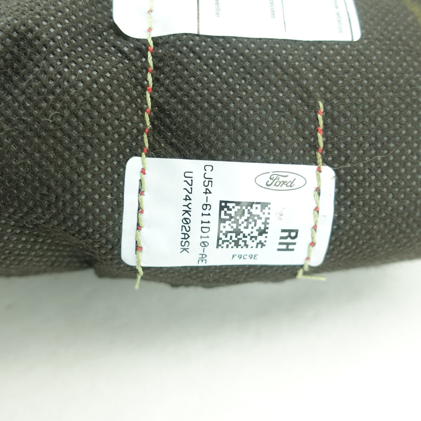 2013 2014 2015 2016 2017 2018 2019 Ford Escape Passenger Right Seat Airbag Air Bag