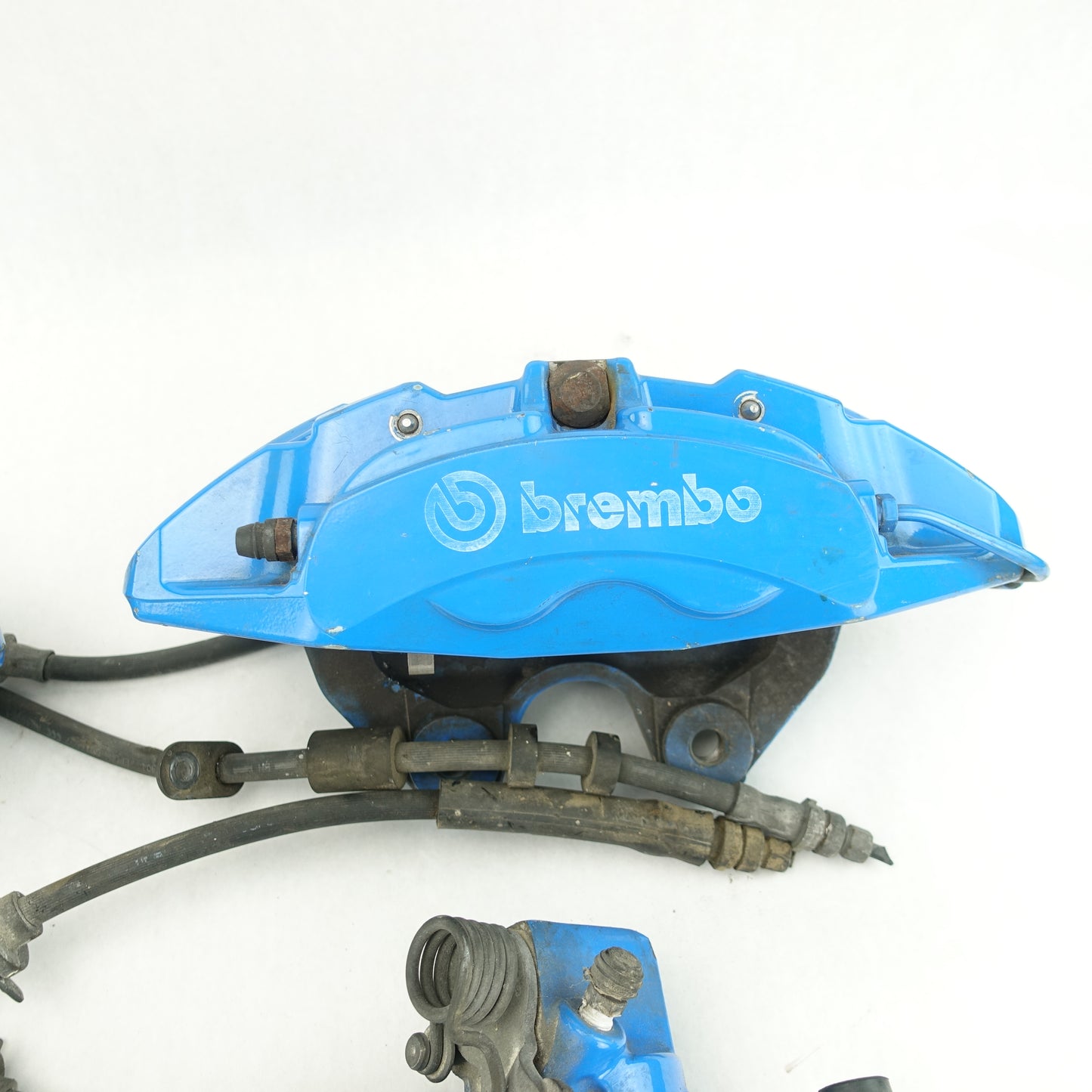2016 2017 2018 Ford Focus RS Brake Calipers Front & Rear Caliper Set Brembo Blue
