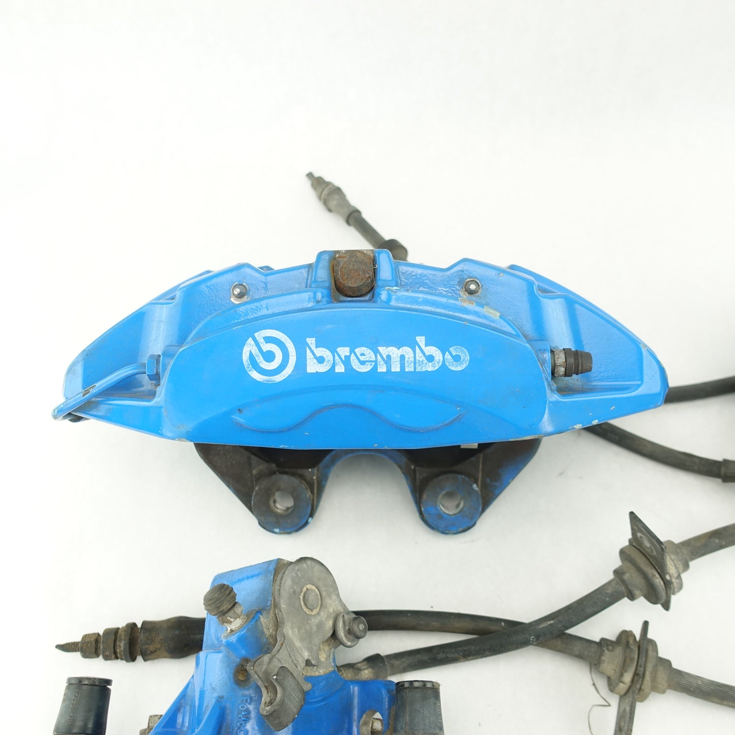 2016 2017 2018 Ford Focus RS Brake Calipers Front & Rear Caliper Set Brembo Blue