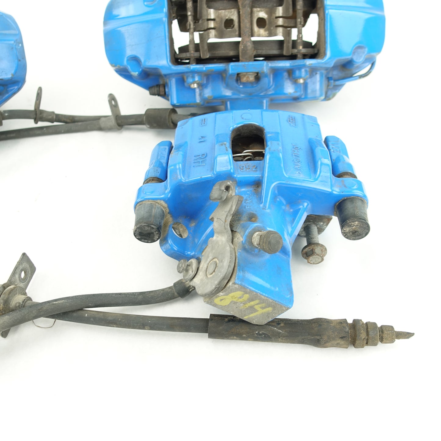 2016 2017 2018 Ford Focus RS Brake Calipers Front & Rear Caliper Set Brembo Blue
