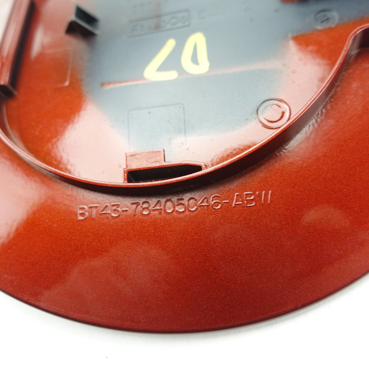 2011 2012 2013 2014 Ford Edge Fuel Gas Filler Door Cover Red