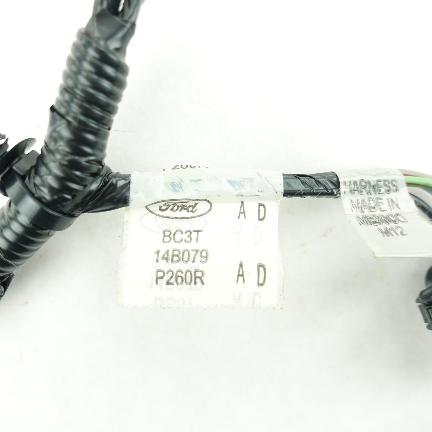 2011 2012 2013 2014 2015 Ford F250 F350 Center Console Wiring Harness Wire Loom