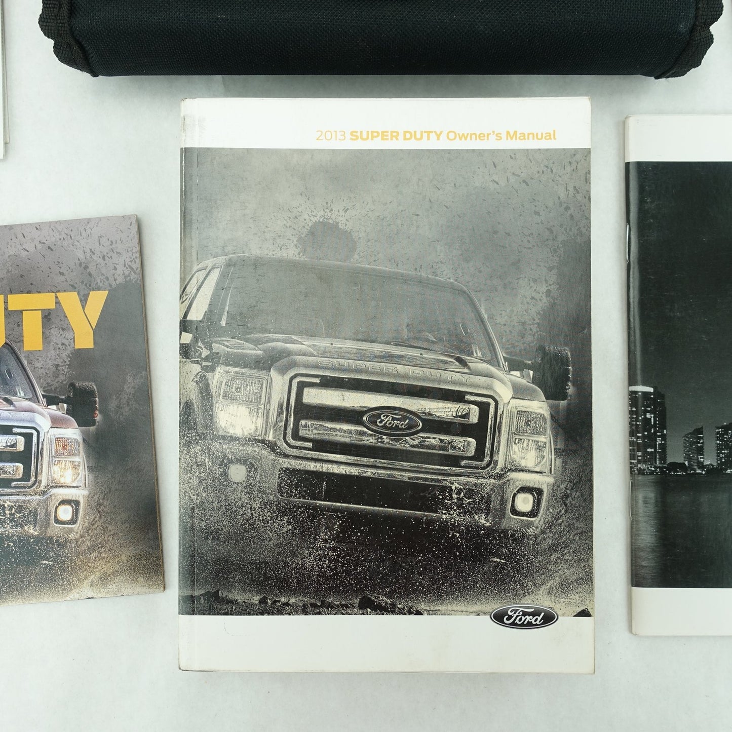 2013 Ford F-250 F-350 Super Duty Owner's Manual Guide Books Set Packet