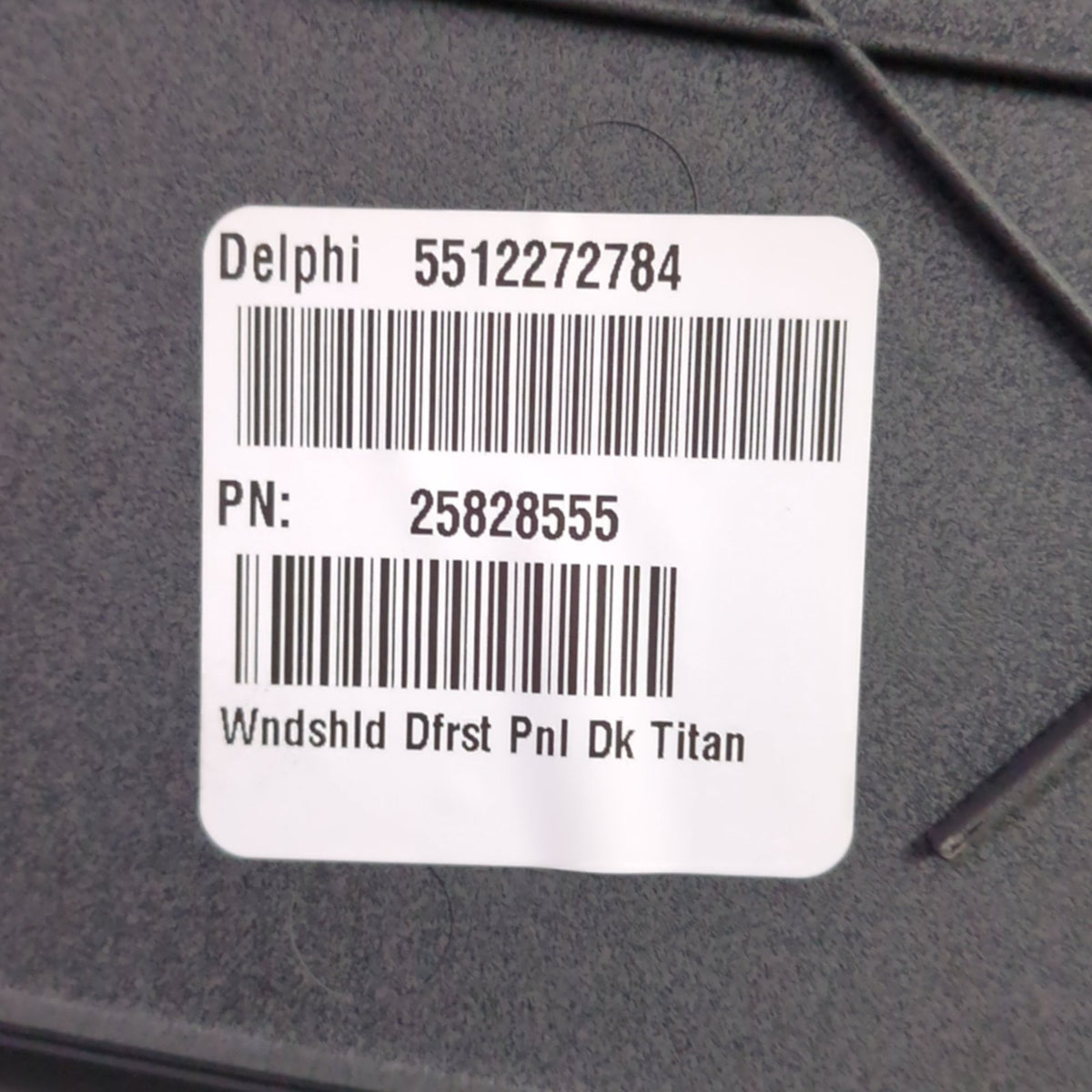 2008 2009 2010 2011 2012 Silverado Sierra Dash Defrost Vent Trim Panel Titanium