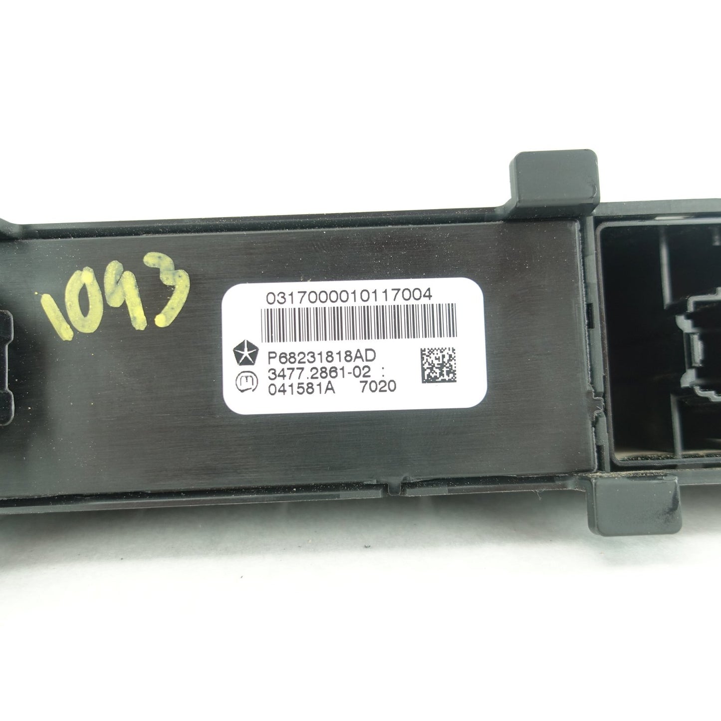 2018 Ram 3500 4500 5500 Auxiliary Switch Panel Tow Haul PTO Traction Control