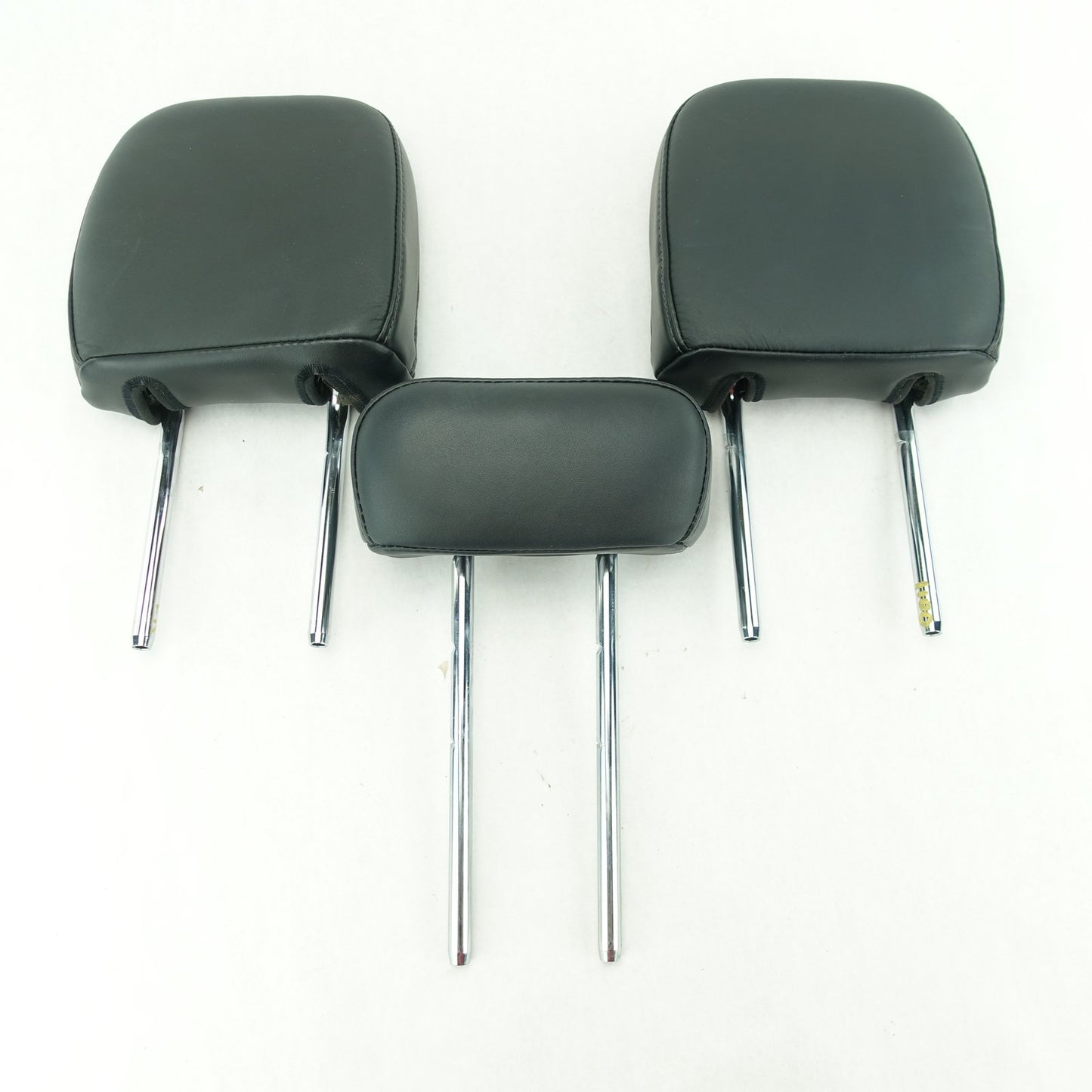 2015 2016 2017 2018 2019 Ford F150 Black Leather Headrest Set Rear Back Seat