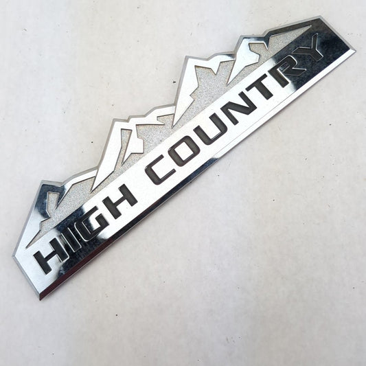 2014 2015 2016 2017 Chevrolet Silverado 1500 HIGH COUNTRY Emblem Badge Tailgate