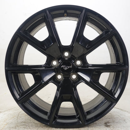 2017 Ford Mustang 19 inch 5 Lug Black Aluminum Alloy Wheel Rim Ring