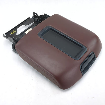 Damage 2014 Silverado Sierra High Country Center Console Armrest Lid Cover Brown