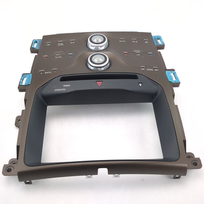 Damage 2012 Ford Edge Climate Control Radio Bezel Center Dash Panel Brown