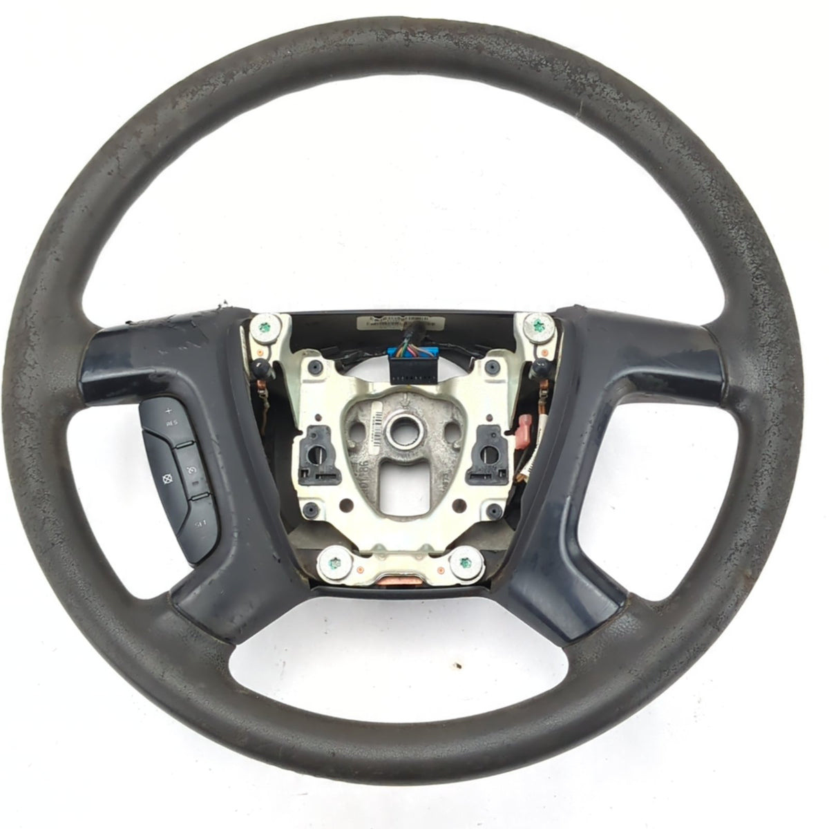 Worn 2008 2009 2010 2011 2012 2013 Sierra Silverado Steering Wheel Black