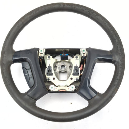 Worn 2008 2009 2010 2011 2012 2013 Sierra Silverado Steering Wheel Black