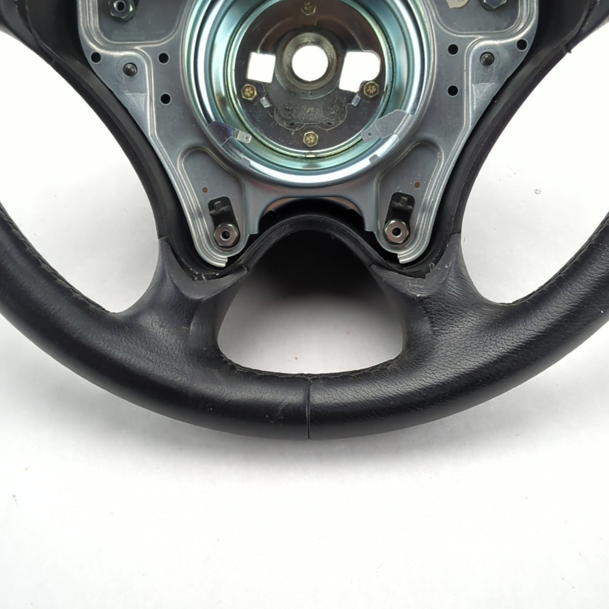 1998 1999 2000 Mercedes-Benz C280 Sport Steering Wheel Black Gray Leather