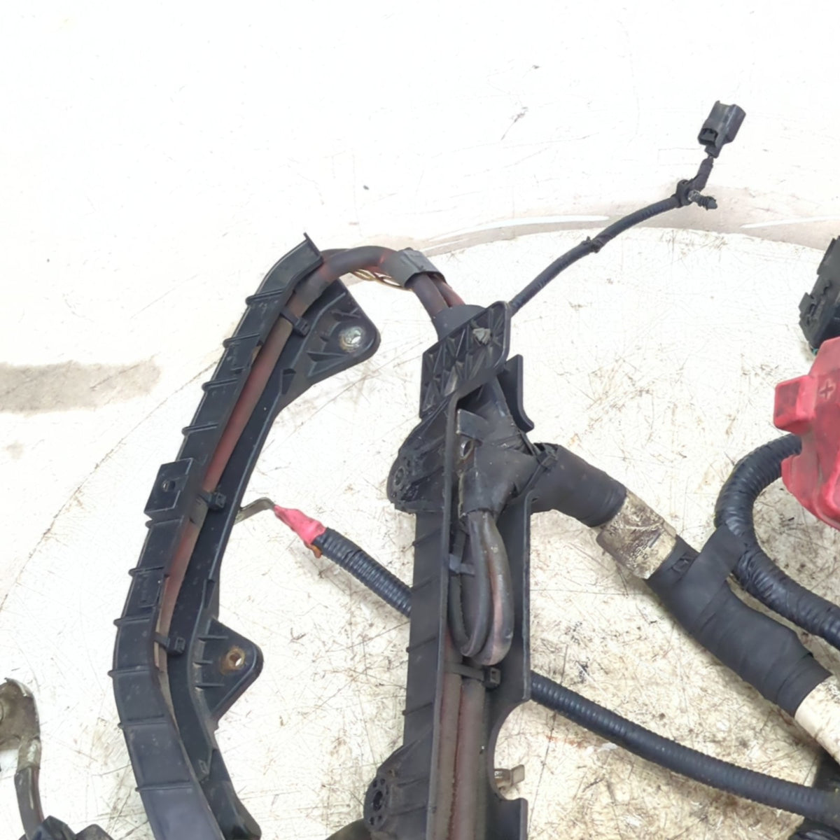 2019 Ford F550 6.7L Diesel Positive Negative Battery Cable Power Wire Harness