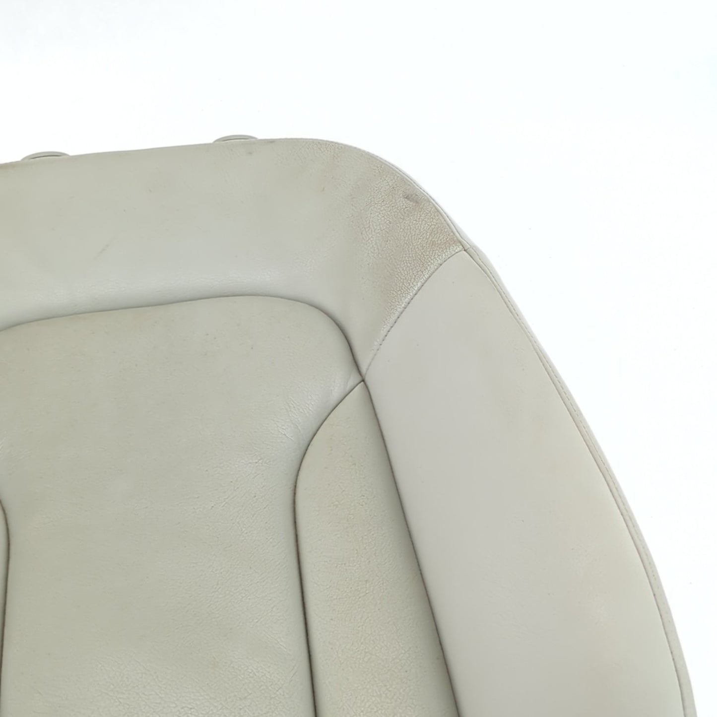2010 2011 2012 Audi Q5 Right Passenger Seat Upper Cushion Cover Grey Leather
