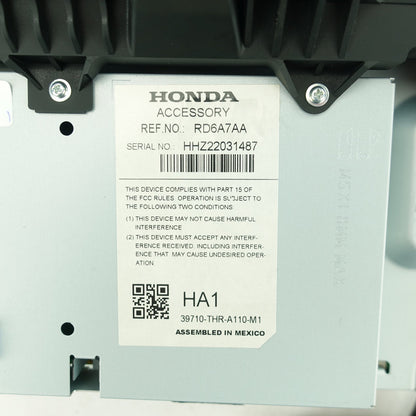 2019 2020 Honda Odyssey Dash Mounted Display Screen Radio Information Center