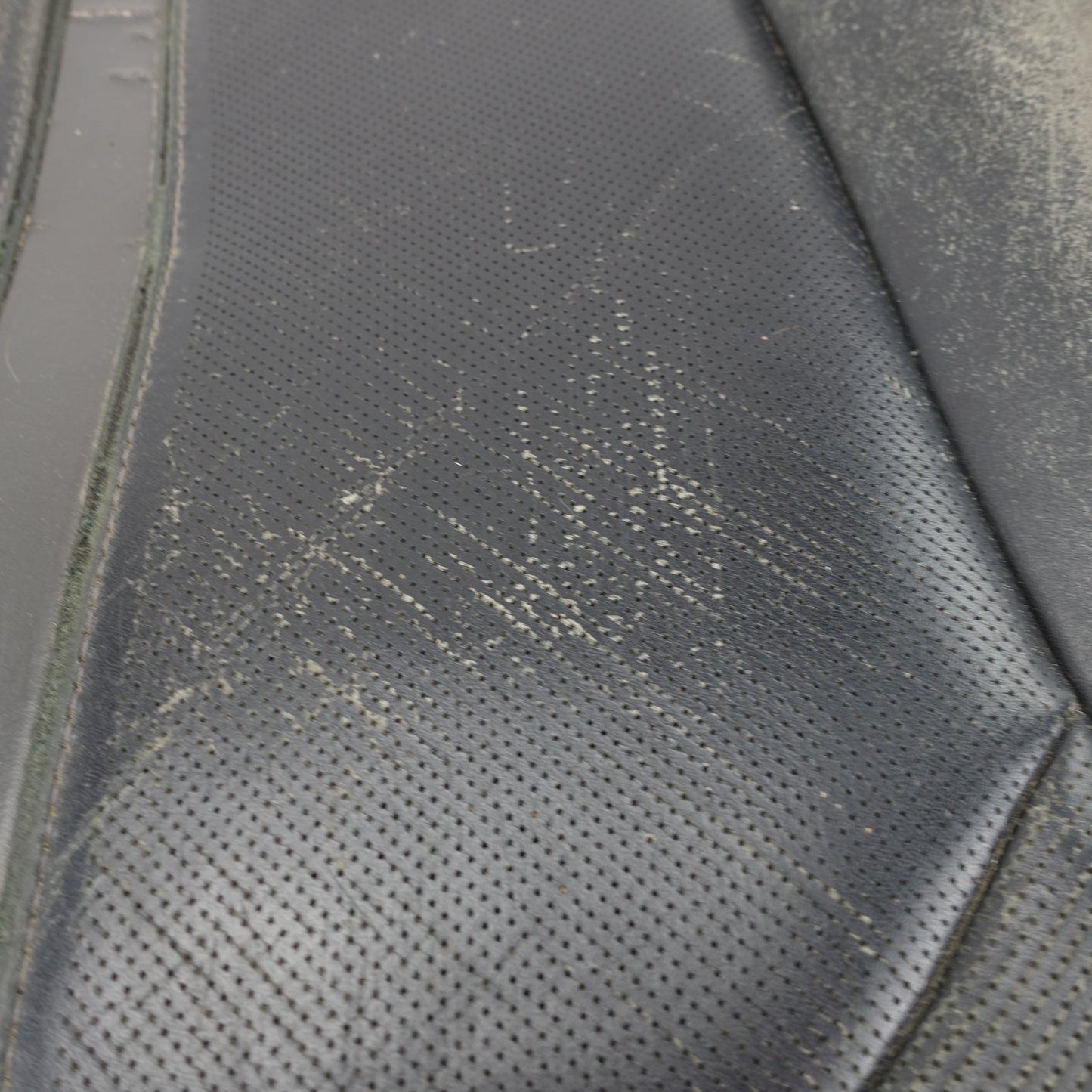 2015 16 Ford F150 Platinum Left Driver Seat Bottom Cushion Leather Black Vented
