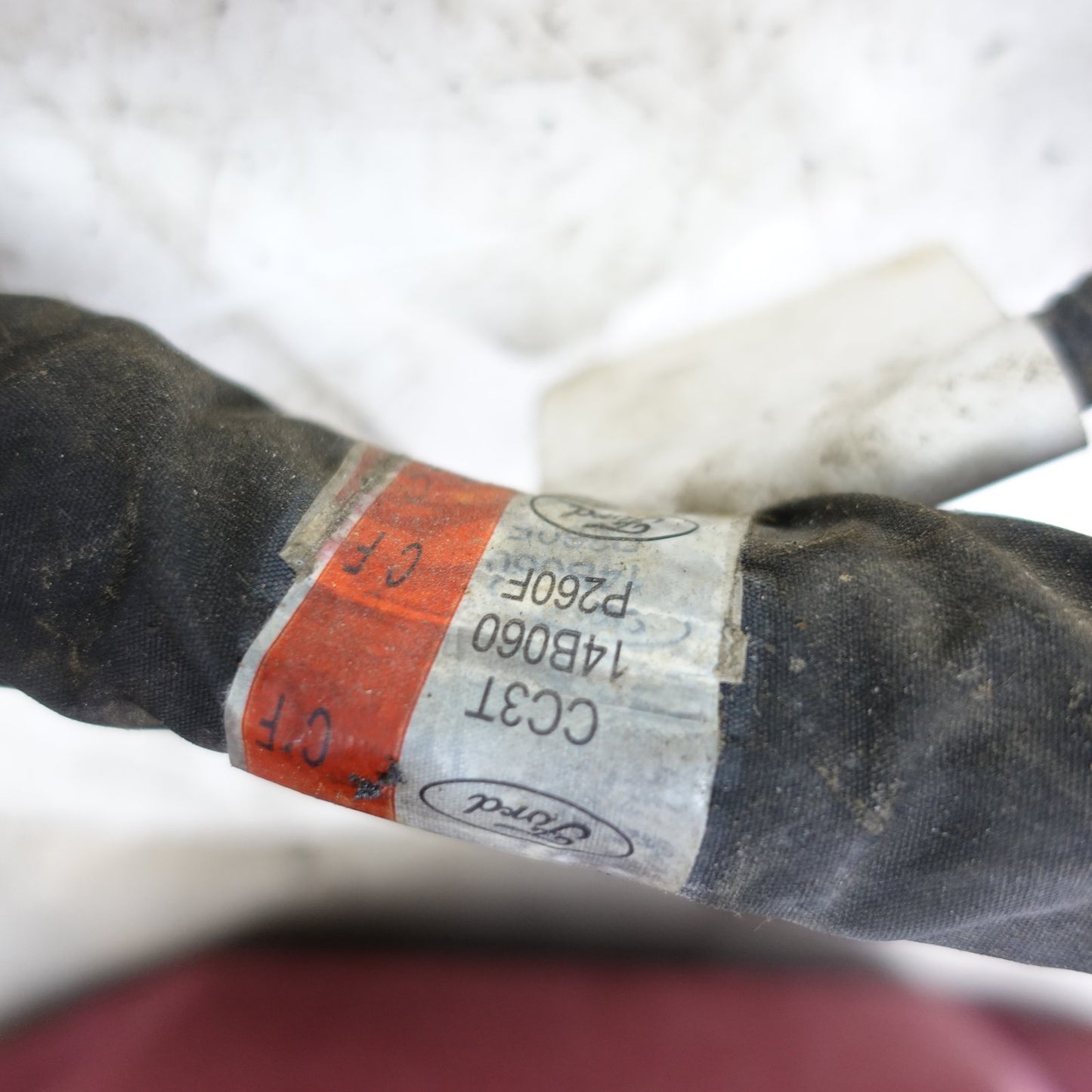 Damage 12 2013 2014 2015 16 Ford F250 F350 6.7L Positive Negative Battery Cable