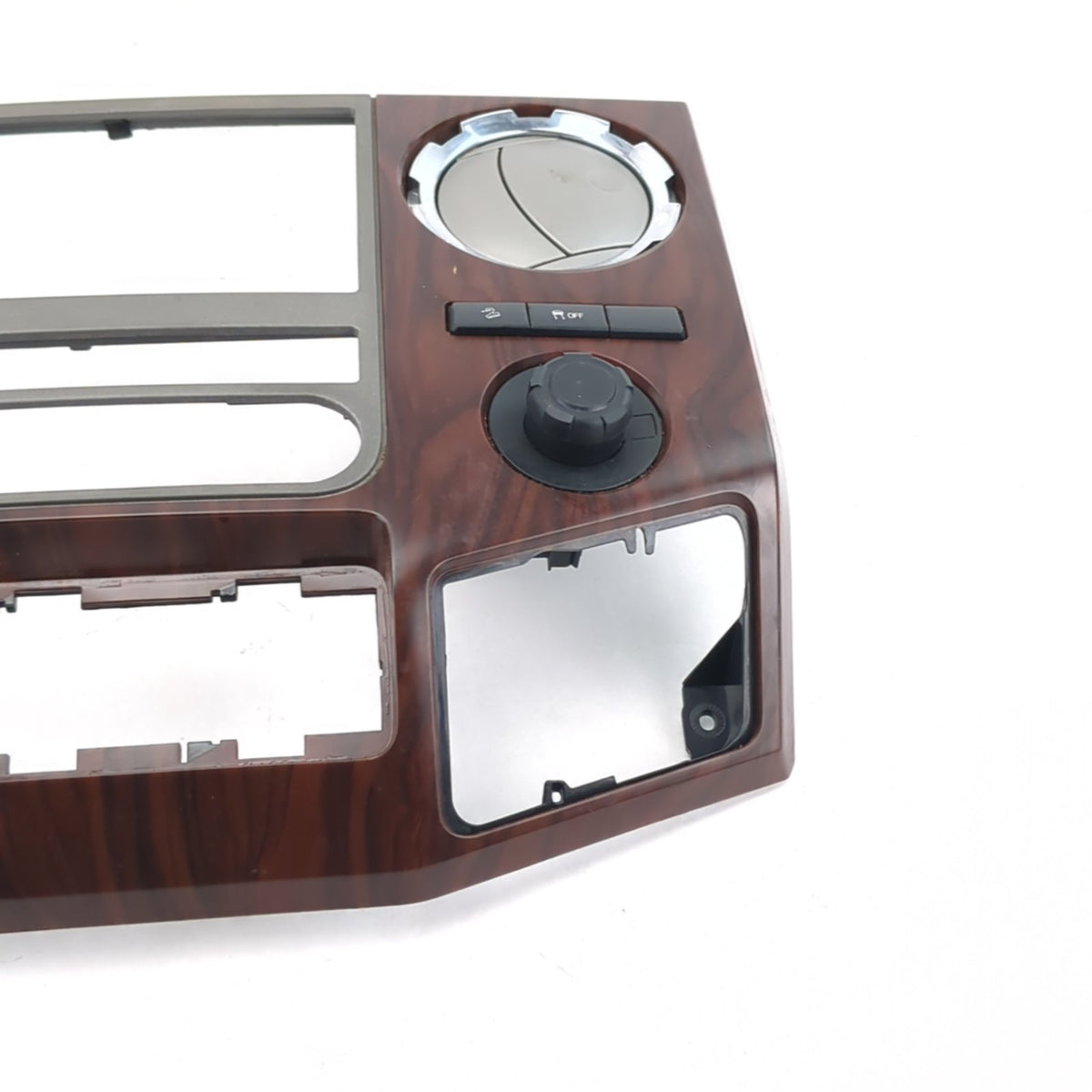 2011 2012 2013 2014 2015 2016 Ford F250 F350 Center Dash Bezel Trim Wood Grain