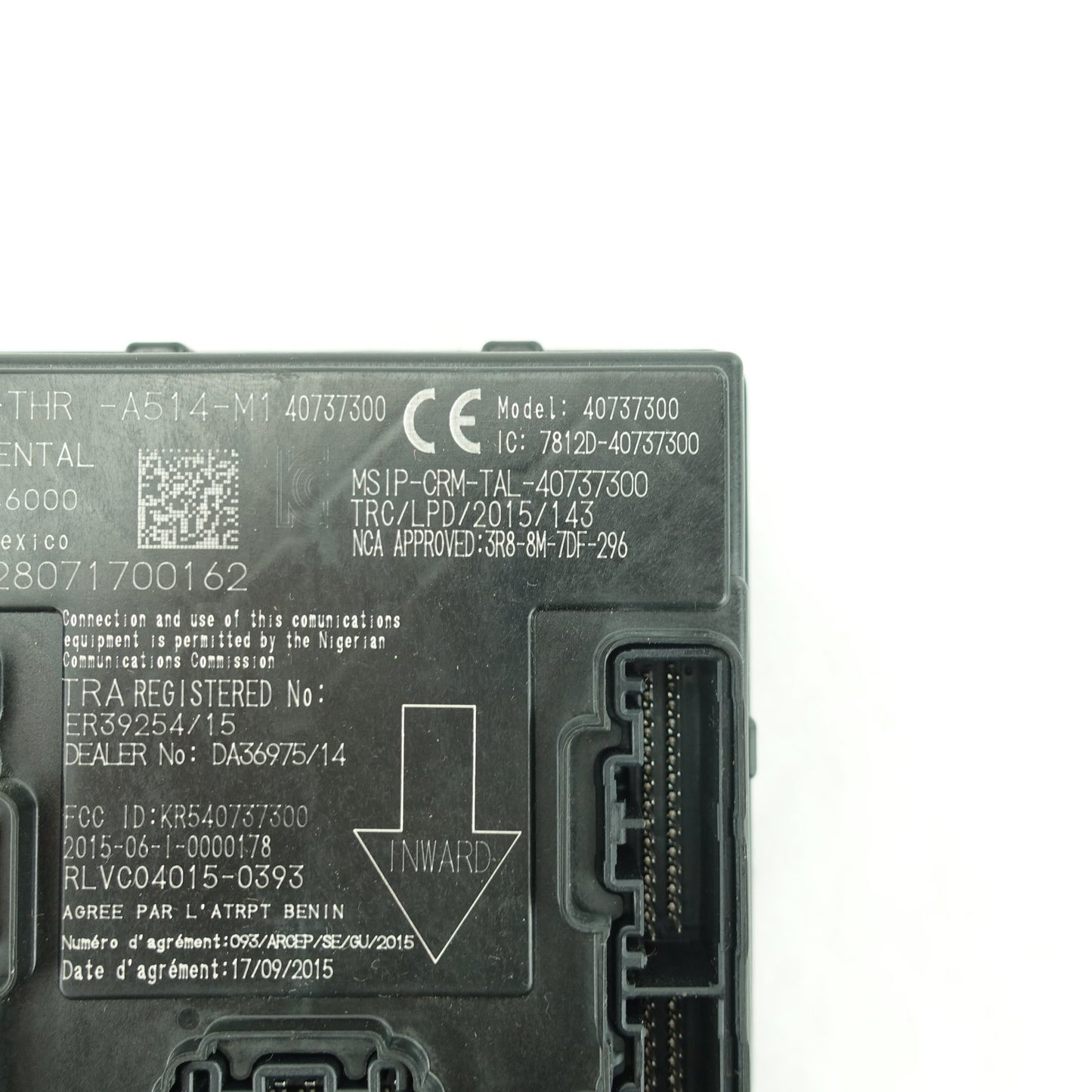 2018 2019 2020 Honda Odyssey Body Control Module BCM Center Dash Unit Computer