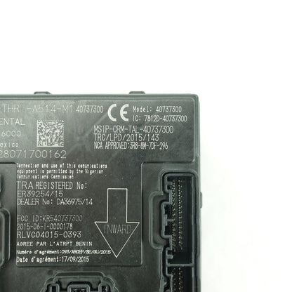 2018 2019 2020 Honda Odyssey Body Control Module BCM Center Dash Unit Computer