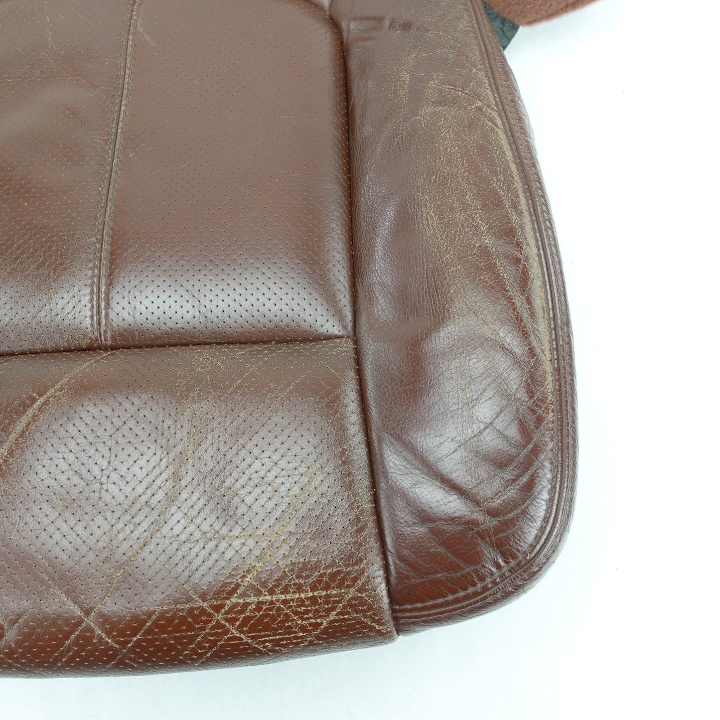 2013 2014 15 Ford F250 F350 Left Driver Lower Bottom Seat Cushion Leather Vented
