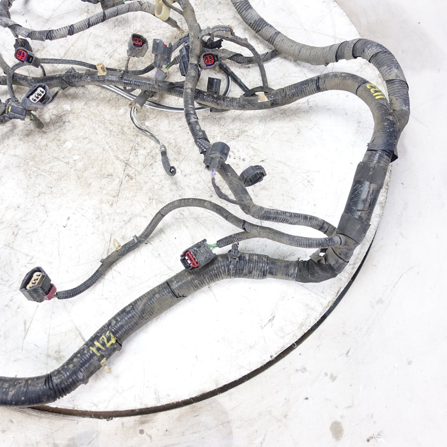 Damage 2008 2009 Ford Explorer Engine Wiring Harness Wire Loom 4.0