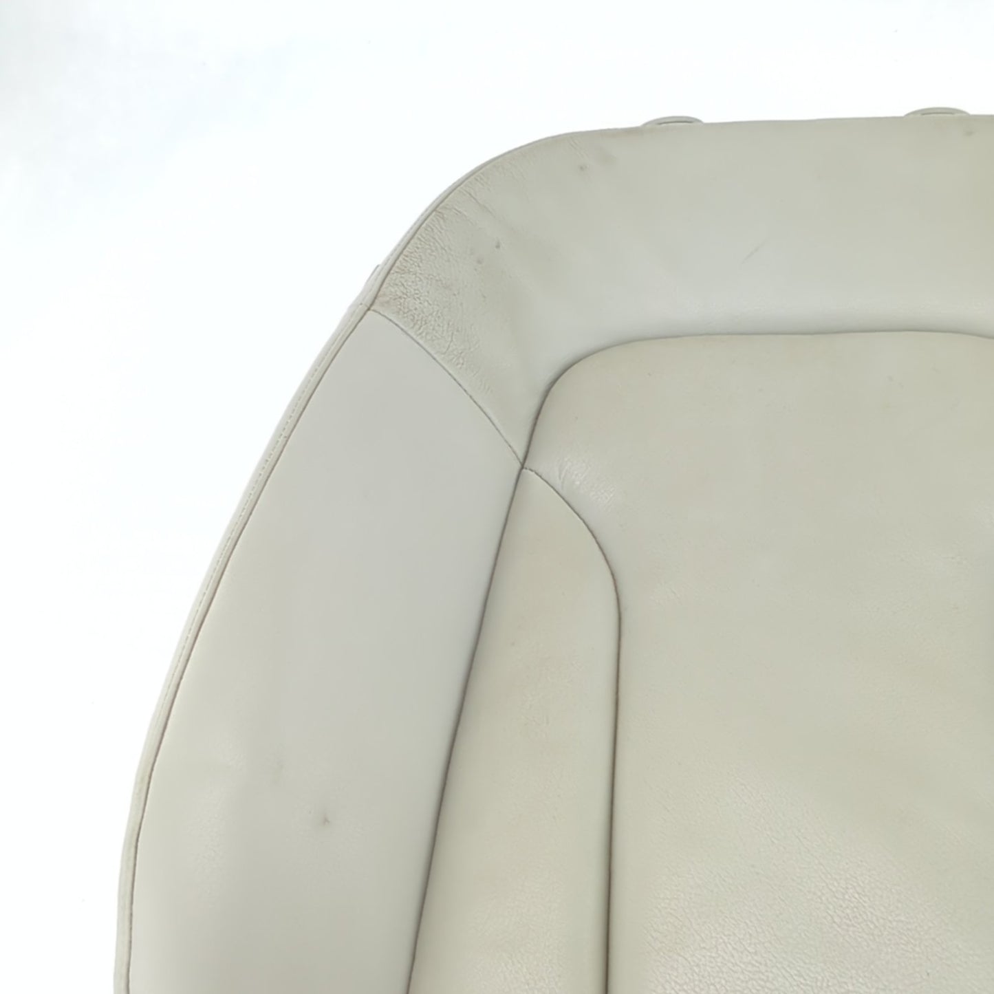 2010 2011 2012 Audi Q5 Right Passenger Seat Upper Cushion Cover Grey Leather