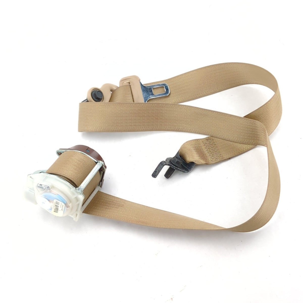 2015 2016 2017 Ford F150 Left Rear Seat Belt Retractor Tan