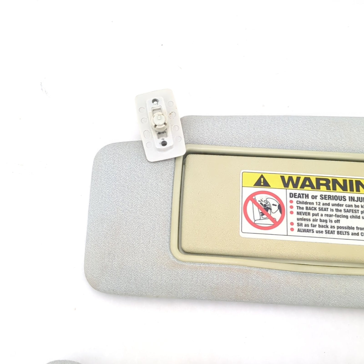 1999 2000 Mercedes C230 C280 Sun Visor Pair Left Right Gray Illuminated