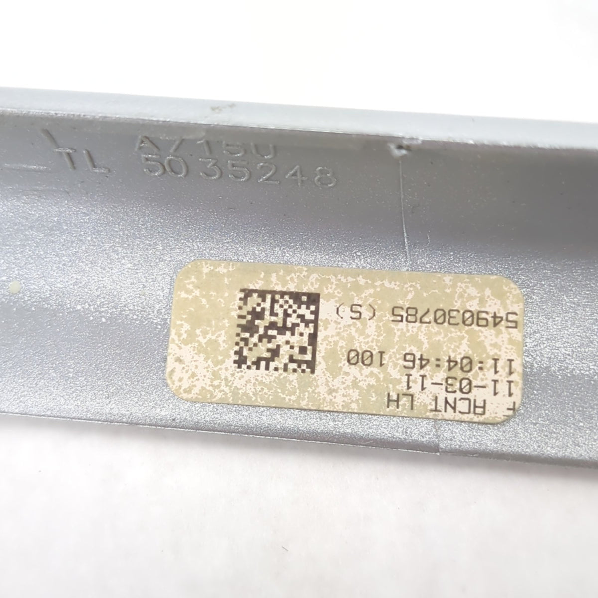 2011 2012 2013 Ford Edge Driver Left Dash Radio Bezel Trim Silver Trim