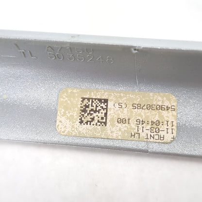 2011 2012 2013 Ford Edge Driver Left Dash Radio Bezel Trim Silver Trim