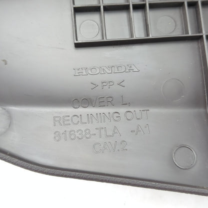 2018 2019 2020 Honda Odyssey Left Driver Side Power Seat Trim Panel Cover Shroud