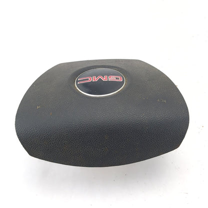 2007 2008 2009 2010 GMC Sierra 2500 3500 Steering Wheel Driver Airbag Black