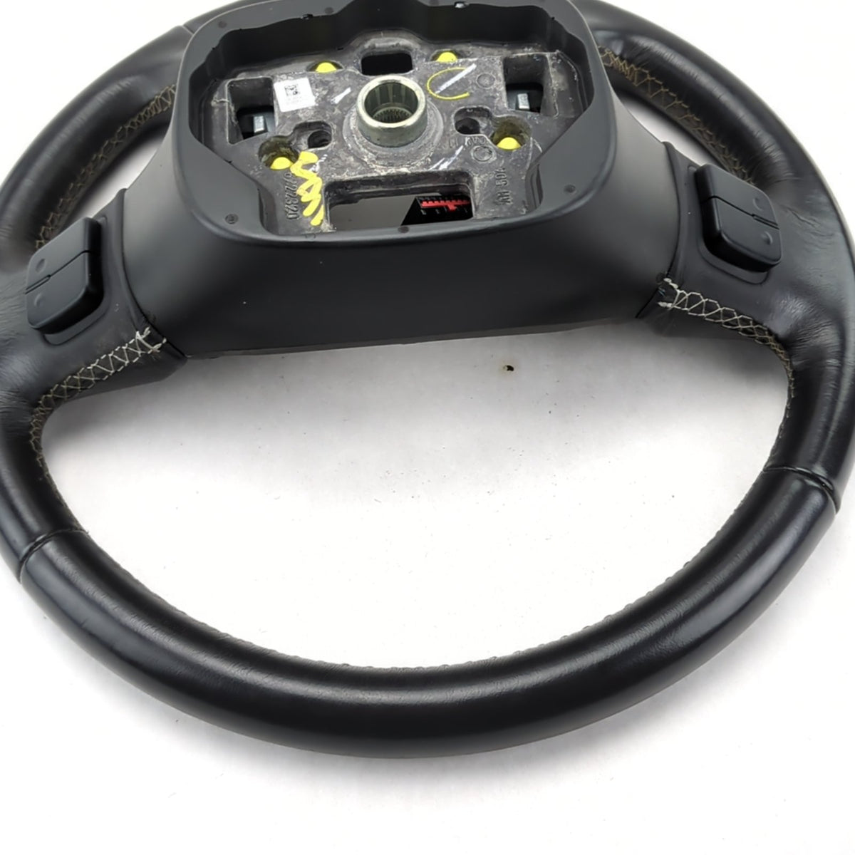 2014 2015 2016 2017 2018 Silverado Sierra Leather Steering Wheel Black