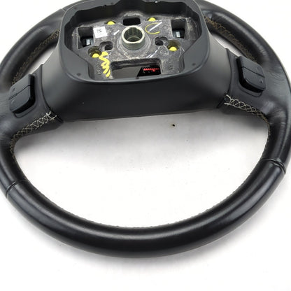 2014 2015 2016 2017 2018 Silverado Sierra Leather Steering Wheel Black