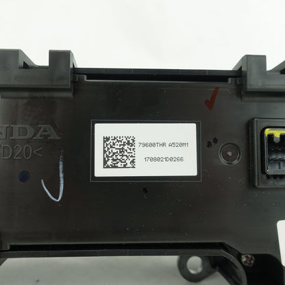 2018 2019 2020 Honda Odyssey Climate Control HVAC Heater AC Switch Panel Unit