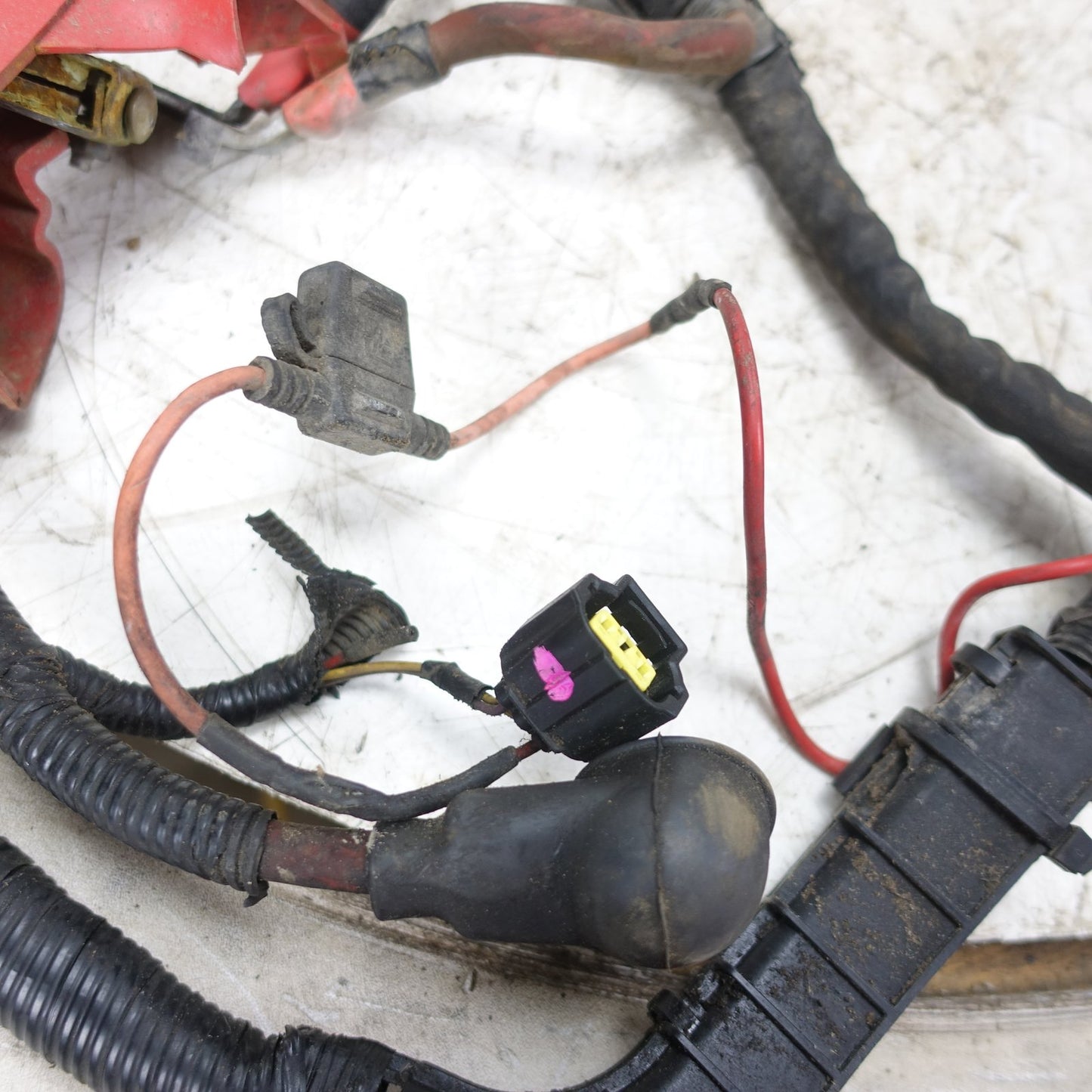 2011 2012 2013 2014 2015 16 Ford F250 F350 6.7L Positive Negative Battery Cable