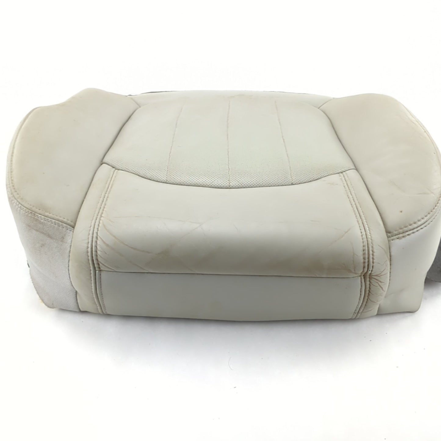 2010 2011 Enclave Acadia Left Driver Seat Bottom Cushion Leather Gray Heated