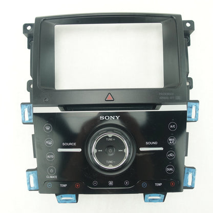 2012 2013 2014 Ford Edge Center Dash Climate Control Radio Bezel Panel Sync Sony